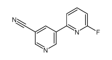 5-(6-fluoropyridin-2-yl)pyridine-3-carbonitrile