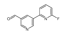 5-(6-fluoropyridin-2-yl)pyridine-3-carbaldehyde