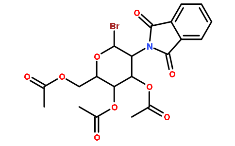 3,4,6-三邻乙酰基-2-脱氧-2-邻苯二甲酰亚氨基-d-葡萄糖溴化物