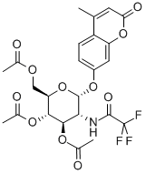 4-甲基-7-[[3,4,6-三-O-乙酰基-2-脱氧-2-[(三氟乙酰基)氨基]-ALPHA-D-吡喃葡萄糖基]氧基]-2H-1-苯并吡喃-2-酮