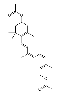 [(2E,4E,6E,8E)-9-(4-acetyloxy-2,6,6-trimethylcyclohexen-1-yl)-3,7-dimethylnona-2,4,6,8-tetraenyl] acetate