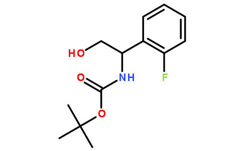 1-(2-氟-苯基)-2-羟基-乙基-氨基甲酸叔丁酯