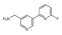 [5-(6-fluoropyridin-2-yl)pyridin-3-yl]methanamine