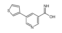 5-thiophen-3-ylpyridine-3-carboxamide