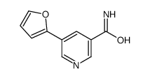 5-(furan-2-yl)pyridine-3-carboxamide