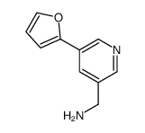 [5-(furan-2-yl)pyridin-3-yl]methanamine