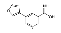 5-(furan-3-yl)pyridine-3-carboxamide