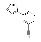 5-(furan-3-yl)pyridine-3-carbonitrile