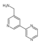 (5-pyrazin-2-ylpyridin-3-yl)methanamine
