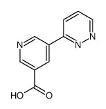 5-pyridazin-3-ylpyridine-3-carboxylic acid
