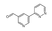 5-pyridazin-3-ylpyridine-3-carbaldehyde