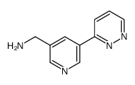 (5-pyridazin-3-ylpyridin-3-yl)methanamine
