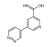 5-pyridazin-4-ylpyridine-3-carboxamide