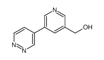 (5-pyridazin-4-ylpyridin-3-yl)methanol