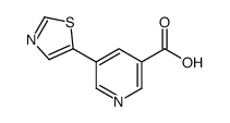 5-(1,3-thiazol-5-yl)pyridine-3-carboxylic acid