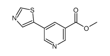 methyl 5-(1,3-thiazol-5-yl)pyridine-3-carboxylate