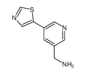 [5-(1,3-thiazol-5-yl)pyridin-3-yl]methanamine