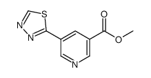 methyl 5-(1,3,4-thiadiazol-2-yl)pyridine-3-carboxylate