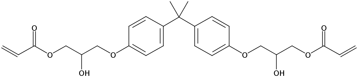 1,1’-异亚丙基双(对亚苯氧基)二-2-丙醇二丙烯酚酯