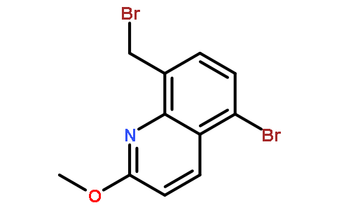 5-溴-8-(溴甲基)-2-甲氧基喹啉