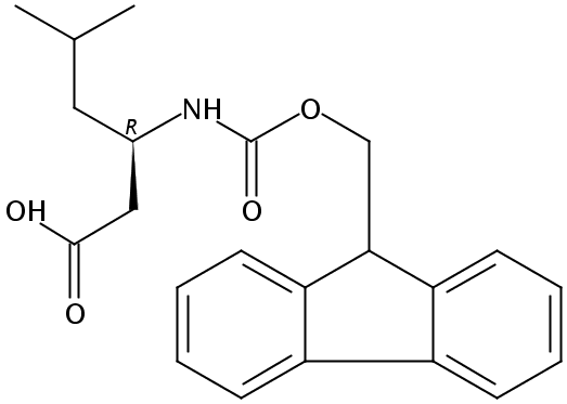 (R)-3-((((9H-Fluoren-9-yl)methoxy)carbonyl)amino)-5-methylhexanoic acid