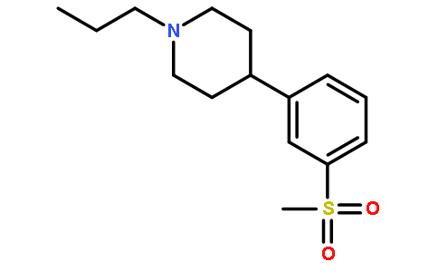 4-[3-(甲基磺酰基)苯基]-1-丙基哌啶