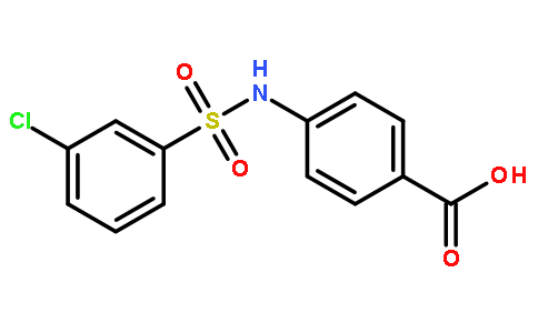 4-{[(3-Chlorophenyl)sulfonyl]amino}benzoic acid
