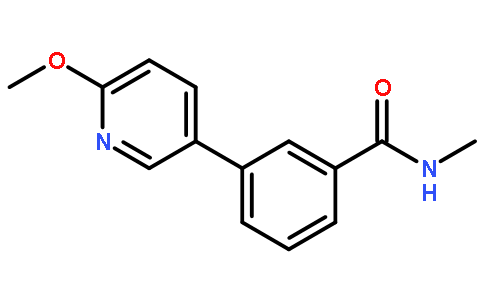 3-(6-甲氧基吡啶-3-基)-N-甲基苯甲酰胺