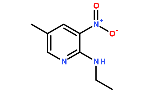 2-乙基氨基-5-甲基-3-硝基吡啶