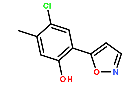 4-氯-2-(5-异噁唑基)-5-甲基苯酚
