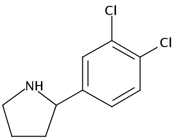 2-(3,4-氯苯基)-吡咯烷