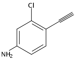 3-chloro-4-ethynyl-aniline