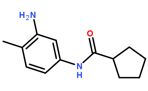 N-(3-氨基-4-甲基苯基)环戊烷羧酰胺