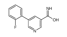 5-(2-fluorophenyl)pyridine-3-carboxamide