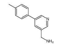 [5-(4-methylphenyl)pyridin-3-yl]methanamine