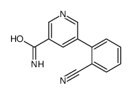 5-(2-cyanophenyl)pyridine-3-carboxamide