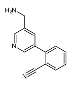 2-[5-(aminomethyl)pyridin-3-yl]benzonitrile