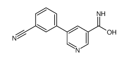 5-(3-cyanophenyl)pyridine-3-carboxamide