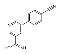 5-(4-cyanophenyl)pyridine-3-carboxamide