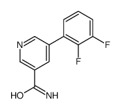 5-(2,3-difluorophenyl)pyridine-3-carboxamide