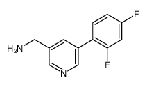 [5-(2,4-difluorophenyl)pyridin-3-yl]methanamine