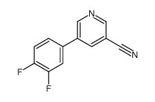 5-(3,4-difluorophenyl)pyridine-3-carbonitrile