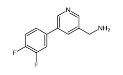 [5-(3,4-difluorophenyl)pyridin-3-yl]methanamine