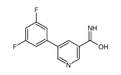 5-(3,5-difluorophenyl)pyridine-3-carboxamide