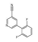 5-(2,6-difluorophenyl)pyridine-3-carbonitrile