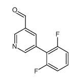 5-(2,6-difluorophenyl)pyridine-3-carbaldehyde