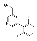 [5-(2,6-difluorophenyl)pyridin-3-yl]methanamine