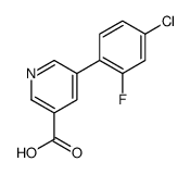 5-(4-chloro-2-fluorophenyl)pyridine-3-carboxylic acid