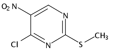 4-Chloro-2-(methylthio)-5-nitropyrimidine
