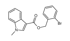 2-Bromobenzyl 1-methyl-1H-indole-3-carboxylate